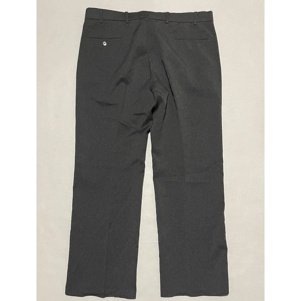 Vintage Levis Action Slacks Pants Mens Gray Pleated Dress Pants Size 38 X‎ 30